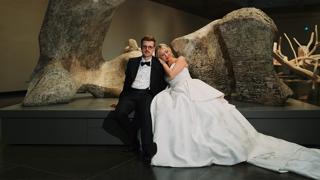 Ashley and Peter's AGO Winter Wedding