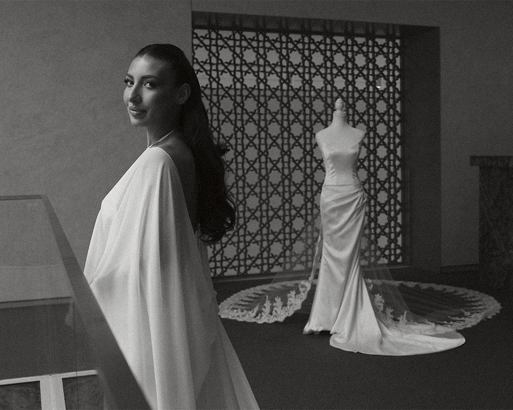 Alessandra at her Aga Khan Museum wedding